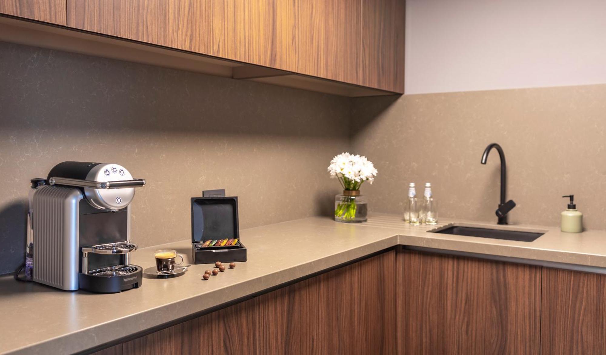 Pullman Santiago Vitacura Exterior photo A Nespresso machine in a kitchen